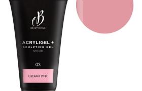 Acryligel+ tube creamy pink BeautyNails 30g Acryligel+ tube creamy pink BeautyNails 30g