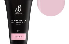 Acryligel+ tube soft pink BeautyNails 30g Acryligel+ tube soft pink BeautyNails 30g