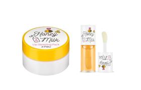 A'pieu - Honey & Milk Lip Care Set