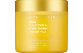 APRILSKIN - Coussin de toner hyaluronique Real Calendula - 60pads APRILSKIN - Coussin de toner hyaluronique Real Calendula - 60pads