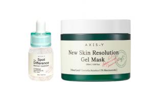 AXIS-Y New Skin Resolution Gel Mask X Spot The Difference Blemish...