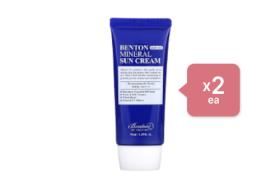 Benton - Skin Fit Mineral Sun Cream SPF50+/PA++++ - 50ml (2ea) set Benton - Skin Fit Mineral Sun Cream SPF50+/PA++++ - 50ml (2ea) set