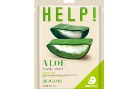 Bergamo - Aider! Paquet de masques - 1pièce - Aloe Bergamo - Aider! Paquet de masques - 1pièce - Aloe