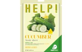 Bergamo - Aider! Paquet de masques - 1pièce - Cucumber Bergamo - Aider! Paquet de masques - 1pièce - Cucumber