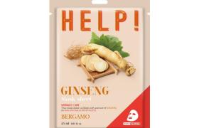 Bergamo - Aider! Paquet de masques - 1pièce - Ginseng Bergamo - Aider! Paquet de masques - 1pièce - Ginseng