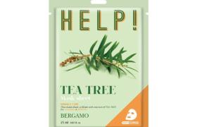 Bergamo - Aider! Paquet de masques - 1pièce - Tea Tree Bergamo - Aider! Paquet de masques - 1pièce - Tea Tree