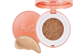 Black Rouge - Peach Cover Velvet Cushion - 14g - CP02 Apricot Tok Tok Black Rouge - Peach Cover Velvet Cushion - 14g - CP02 Apricot Tok Tok