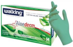 Boite de 100 Gants latex vert Taille M Boite de 100 Gants latex vert Taille M