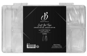 Capsules Soft Gel Tips forme Coffin Beauty Nails 500 pièces Capsules Soft Gel Tips forme Coffin Beauty Nails 500 pièces