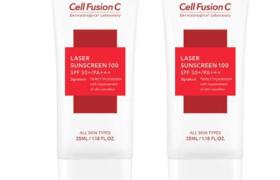 Cell Fusion C - Écran solaire laser 100 SPF50 + PA +++ - 2pièces