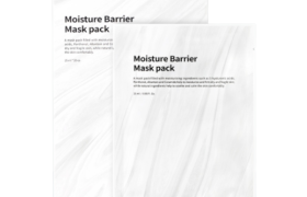 Chrisma - Pack de masques anti-humidité - 20pièces Chrisma - Pack de masques anti-humidité - 20pièces