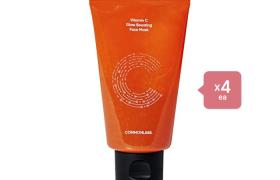 COMMONLABS Vitamin C Glow Boosting Face Mask - 120ml (4ea) Set COMMONLABS Vitamin C Glow Boosting Face Mask - 120ml (4ea) Set