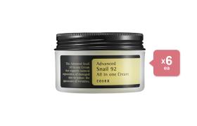 COSRX Advanced Snail 92 Crème tout en un (6ea) Set COSRX Advanced Snail 92 Crème tout en un (6ea) Set