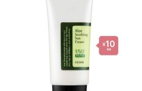 COSRX Aloe Soothing Crême solaire (10ea) Set COSRX Aloe Soothing Crême solaire (10ea) Set
