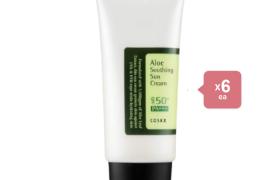 COSRX Aloe Soothing Crême solaire (6ea) Set COSRX Aloe Soothing Crême solaire (6ea) Set
