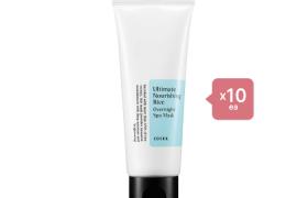COSRX Ultimate Nourishing Rice Overnight Spa Mask - 60ml (10ea) Set COSRX Ultimate Nourishing Rice Overnight Spa Mask - 60ml (10ea) Set
