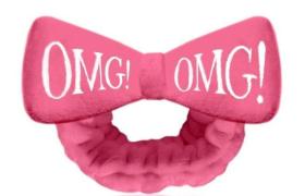 double dare - OMG! Bande de cheveux - 1pièce - Pink
