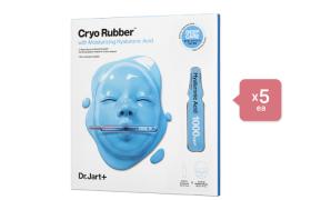 Dr. Jart+ Cryo Rubber Mask - Moisturizing Hyaluronic Acid (5ea) Set