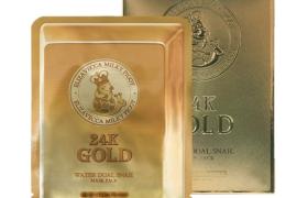 Elizavecca - 24K Gold Water Dual Snail Pack de masques - 10pièce