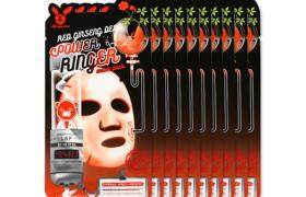 Elizavecca - Pack de masques à sonnerie au ginseng rouge - 10pièce