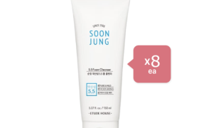Etude House - Soon Jung 5.5 Foam Cleanser - 150ML - White (8ea) Set Etude House - Soon Jung 5.5 Foam Cleanser - 150ML - White (8ea) Set