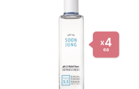 Etude House - Soon Jung PH 5.5 Relief Toner - 200ml (4ea) Set Etude House - Soon Jung PH 5.5 Relief Toner - 200ml (4ea) Set