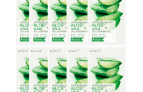 EUNYUL - Pack Masque Hydratant Naturel - Aloès - 10pièces EUNYUL - Pack Masque Hydratant Naturel - Aloès - 10pièces
