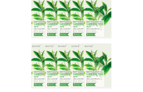 EUNYUL - Pack Masque Hydratant Naturel - Thé Vert - 10pièces EUNYUL - Pack Masque Hydratant Naturel - Thé Vert - 10pièces