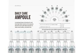 EUNYUL - Soin Quotidien Ampoule Acide Hyaluronique - 2ml*10pièces EUNYUL - Soin Quotidien Ampoule Acide Hyaluronique - 2ml*10pièces