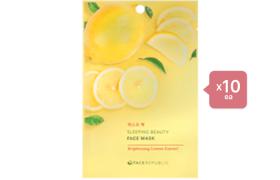 face republic Sleeping Beauty Face Mask - 23ml - Brightening Lemon