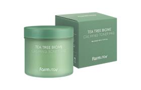 Farm Stay - Tea Tree Biome Tampon de toner apaisant - 140ml/70 pads