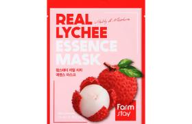 Farm Stay - Véritable Masque Essence Litchi - 23ml*1pièces