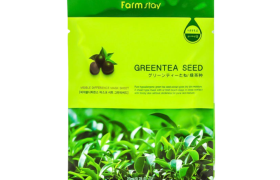 Farm Stay - Visible Difference Feuille de masque - Green Tea Seed...
