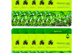 Farm Stay - Visible Difference Feuille de masque - Greentea Seed -