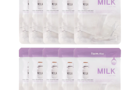 Farm Stay - Visible Difference Feuille de masque - Milk - 10pièce