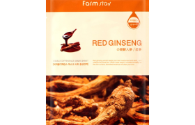 Farm Stay - Visible Difference Feuille de masque - Red Ginseng -...