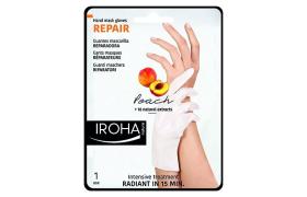 Gants masques réparateurs mains et ongles Pêche IROHA