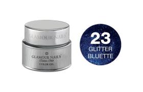 Gel glitter 23 bluette Glamour Nails 5ML