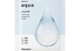 Hanskin - Vital 40 Masque Ampoule à Couches - Aqua - 1pièce Hanskin - Vital 40 Masque Ampoule à Couches - Aqua - 1pièce