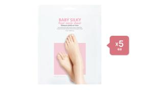 Holika Holika - Baby Silky Foot Mask Sheet (5ea) Set Holika Holika - Baby Silky Foot Mask Sheet (5ea) Set