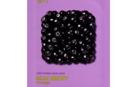 Holika Holika - pure Essence, Feuille de masque - Baie d'açai - 1pièce Holika Holika - pure Essence, Feuille de masque - Baie d'açai - 1pièce