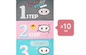 Holika Holika - Set kit 3 étapes Tête noire transparente Pig-Nose... Holika Holika - Set kit 3 étapes Tête noire transparente Pig-Nose...
