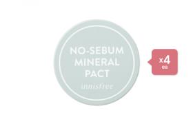 innisfree - No Sebum Mineral Pact (4ea) Set