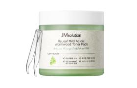 JMsolution - ReLeaf Mild Acidic Wormwood Toner Pads - 70pièces