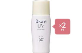 Kao - Biore UV Sunscreen Face Milk SPF50+ PA++++ - 30ml - 2pcs Kao - Biore UV Sunscreen Face Milk SPF50+ PA++++ - 30ml - 2pcs
