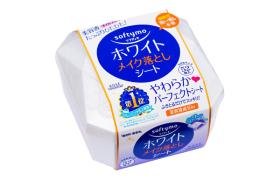 Kose - Softymo Makeup Removal Sheet - 52pièces - White Kose - Softymo Makeup Removal Sheet - 52pièces - White