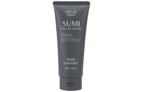 KUMANO COSME - Deve Nettoyant pour le visage Sumi pour hommes - 130g