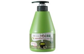 Kwailnara - Milk Body Lotion - 560g - Green Tea