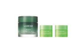 LANEIGE - Cica Sleeping Mask - 60ml (1ea) + Lip Sleeping Mask EX - LANEIGE - Cica Sleeping Mask - 60ml (1ea) + Lip Sleeping Mask EX -