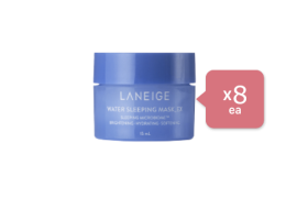 LANEIGE - Water Sleeping Mask EX - 15ml (8ea) Set LANEIGE - Water Sleeping Mask EX - 15ml (8ea) Set